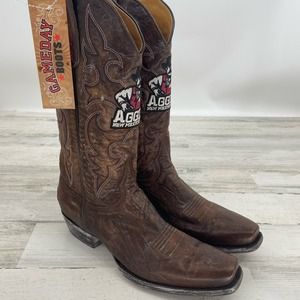 Game Day NEW Aggies New Mexico State Western Cowboy Boys Size 11.5